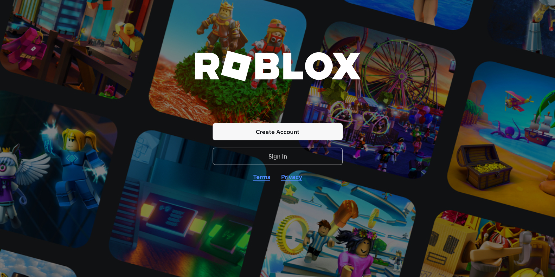 login roblox di laptop