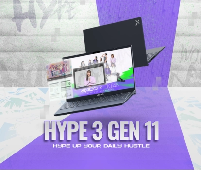 Hype 3 Gen 11 - laptop pelajar sekolah